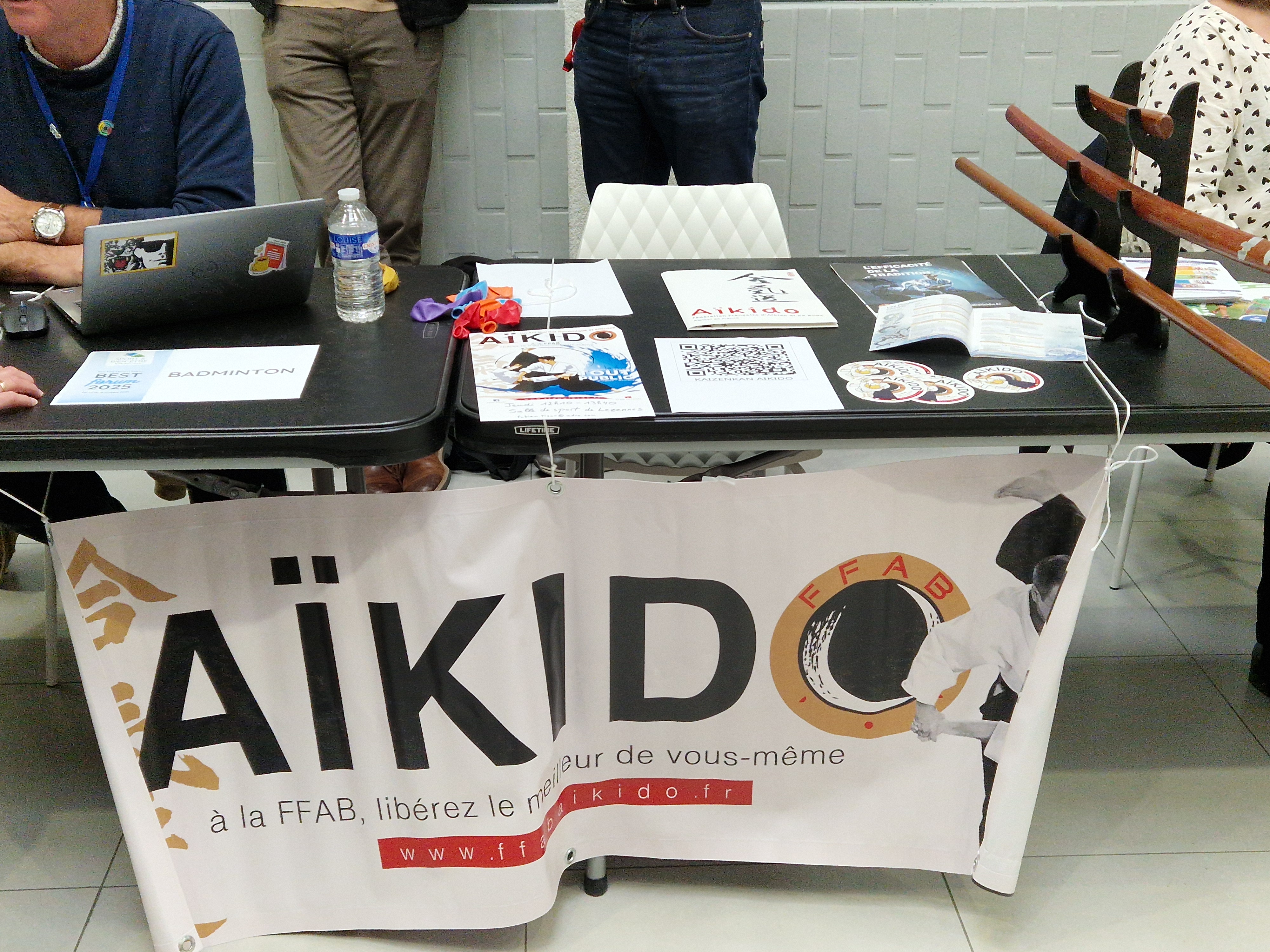 Le Kaizenkan Aikido au forum des sports de Leroy Merlin